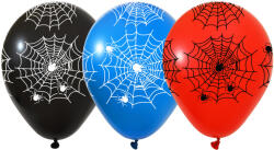 Balonevi lufi, 12" 30cm, 8db/cs, Spider, Pók (LUFI656463)