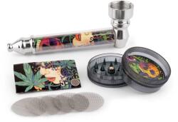 EUPHORIA Kit Euphoria Enchanting Pipa metalica + Grinder + 5 Site metalice