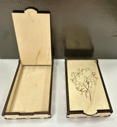  Fa ajándékdoboz - szívvel-lélekkel készítve (FEHD114)