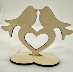  Szerelmes Madárkák - Romantikus Fa Dekoráció (FEV11)