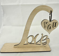  Lógó Szív - Szerelmes Üzenet Dekoráció (FEV08)