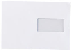 Bluering Boríték LC/5 enyvezett bélésnyomott jobb ablakos külső füles 45x90mm 162x229mm J20A60 Bluering® fehér (BORLC5ENYV4590) - irodaszerpiac