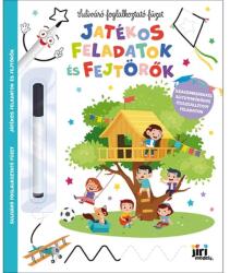 Jiri Models Foglalkoztató füzet óvodások számára Képrajzolás pontok összekötésével és rejtvényekkel Jiri Models (8263-0)