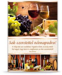 Ars Una alkalmi extra borítékos képeslap B boros-névnapi (00383943)