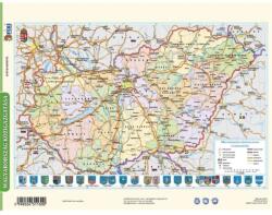 Stiefel Tanulói munkalap A4 Stiefel Magyarország közigazgatása/ Mo. domborzata (287827)