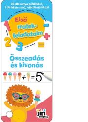 Jiri Models Az első feladataim Összeadás és kivonás utazós foglalkoztató Jiri Models (8268-5)