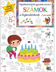 Jiri Models Foglalkoztató füzet gyerekek számára Számok Jiri Models (8257-9)