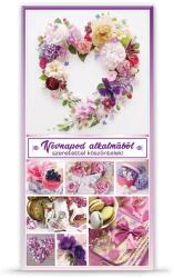 Ars Una névnapi virágos francia borítékos képeslap C (12084326)