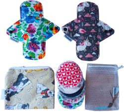 Ritakreativ Mosható betét csomag 22cm eü meglepetés mintával - 4db-os