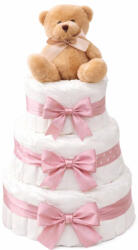 Meglepetésem Ajándékküldő Szolgálat Mackó Pelenkatorta kislány