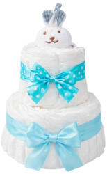 Meglepetésem Ajándékküldő Szolgálat Nyuszis Pelenkatorta kisfiú