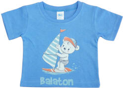 Asti Rövid ujjú Balatonos vitorlás maci póló (00572906098)