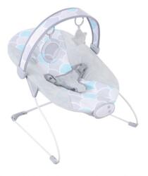 FreeOn Enjoy rezgő-zenélő pihenőszék - Szürke, kék (45760)