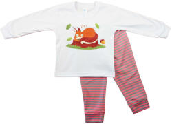 Asti Hosszú ujjú lányka pizsama - Mókus mintával (01249904092)