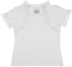 Asti Fehér fodros lányka alkalmi felső (14951009110)