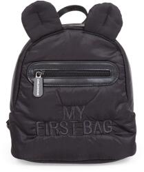 Childhome "My First Bag" Gyermek Hátizsák - Pufi - Fekete (CWKIDBPBL)