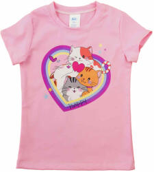 Asti Rövid ujjú póló, Cica mintával - kiskincsek