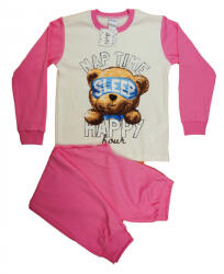 Asti Hosszú ujjú lányka pizsama Macis mintával (00016901146)