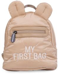 Childhome "My First Bag" Gyermek Hátizsák - Pufi - Bézs-Kifutó termék! (CWKIDBPBE)