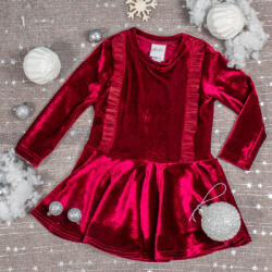 Asti Hosszú ujjú alkalmi bársony kislány ruha (25412901092)