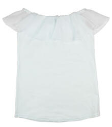 Asti Alkalmi fehér ujjatlan muszlinos lányka felső (21295009164)