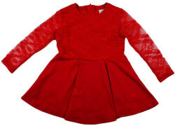 Asti Csipke betétes hosszú ujjú lányka ruha (26429041128)