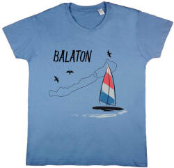 Asti Rövid ujjú gyerek póló Balatonos mintával (26264901110)