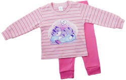 Asti Hosszú ujjú lányka pizsama - Cica mintával (01249905086)