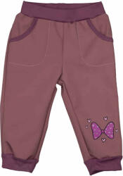 Asti Vízlepergetős softshell kislány nadrág masnis mintáva (00873162092)