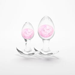 NS Novelties Straluciri Cosmice Dopuri Anale Set de 2 Bucati Roz Pentru Experiente Intense si Placere Garantata