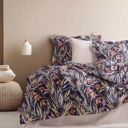 Class Home Collection Lenjerie de pat satin de lux 6 piese, Class Home Collection, Marvin Bone flori si frunze Lenjerie de pat