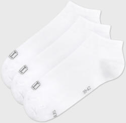 Lonka 3PACK бамбукови чорапи Desi I до глезена (Desi3P_White_pon)