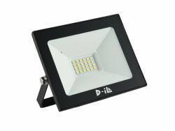 D-iL Led ПРОЖЕКТОР d-il 80601 ip65 20w 2100lm 120° 6000k ЧЕРЕН (80601)