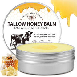 NOVA KISS Balsam 100% Raw Natural din Seu de Vita, Ceara de Albine si Miere, Ten si Corp, 100 g