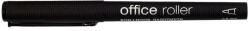 KOH-I-NOOR Roller 0, 5mm cu capac, clips metal, NEGRU
