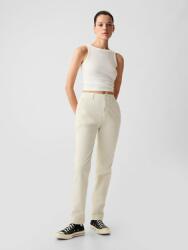 GAP Хаки панталони Mid Rise downtown GAP GAP | Bezhov | ЖЕНИ | 12
