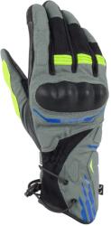 Bering Mănuși Moto de Vară din Piele & Textil BERING BAKUNDU · Gri / Negru / Verde-Fluo
