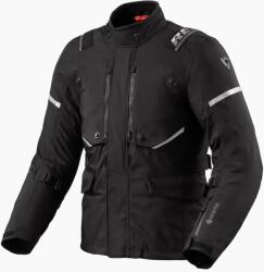 Revit Geacă Moto Touring Bărbați din Textil GORE-TEX REV'IT! Vertical GTX · Negru / Argintiu