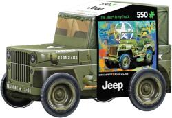 EUROGRAPHICS - Puzzle Metal box - Military Jeep Tin 550 TIN - 550 piese