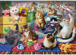 EUROGRAPHICS - Puzzle Kittens Playtime - 500 piese