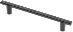 GTV Maner mobila negru mat RAY 128mm (UZ-RAY-128-20M)