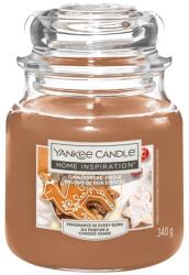 Yankee Candle Home Inspiration Gingerbread Jingle Közepes Üveg