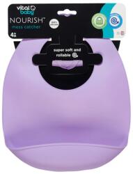 Vital Baby Силиконов лигавник Vital Baby - 4 м+р лилав (V-443929) - baby