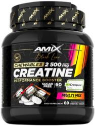 Amix Nutrition Black Line Creatine Creapure 2500 mg Zero Sugar [60 Дъвчащи таблетки] Мулти плодове