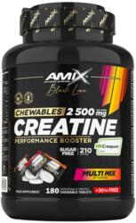 Amix Nutrition Black Line Creatine Creapure 2500 mg Zero Sugar [210 Дъвчащи таблетки] Мулти плодове
