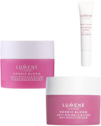 Lumene Lumo Комплект - Дневен, Нощен и Околоочен крем Nordic Bloom, 50 +50 +15 ml - ozone