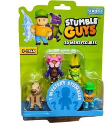 Orbico Stumble Guys 3D mini figurină 5buc Seria 2 (1100032982) Figurina