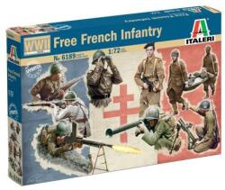 Italeri Figurine model 6189 - Război mondial - Infanterie franceză gratuită (1: 72) (33-6189)