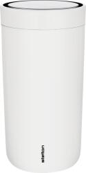 Stelton Cana termică To-Go Click 200 ml, din oțel dublu, alb spart (675-3-1)