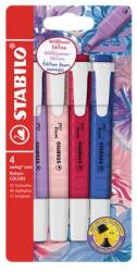 STABILO Szövegkiemelő készlet, 1-4 mm, STABILO "Swing Cool NatureCOLORS Wildflowers", 4 különböző szín (TST275410) - kecskemetirodaszer